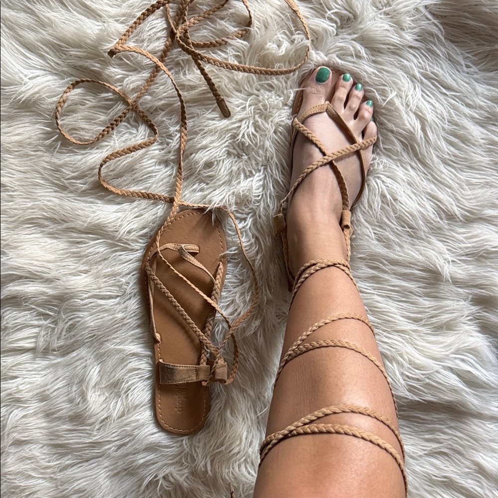⏳TIE STRAP GLADIATOR SANDAL 👡